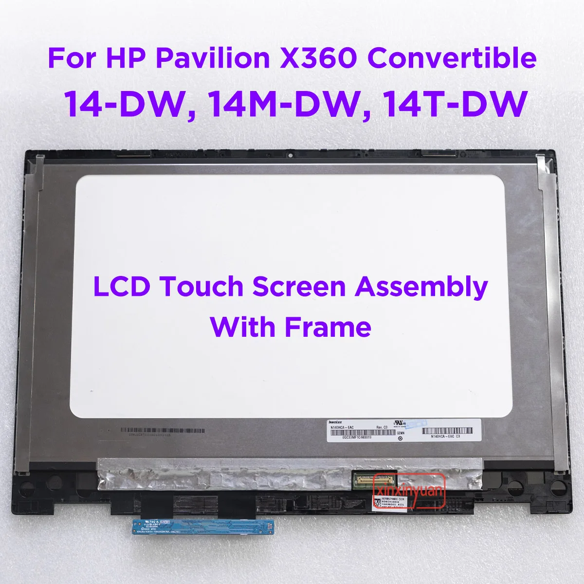 

14.0 LCD Touch Screen Digitizer Assembly For HP Pavilion x360 Convertible 14-DW 14T-DW100 14M-DW1023DX 14-DW1034NR 14-DW1079TU