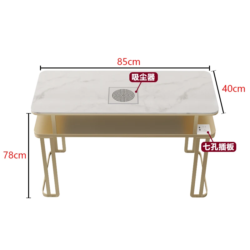 Professionals Salon Nail Table Mesa Technician Living Room Marble Manicure Table White Receptionist Mesa De Manicure Furniture