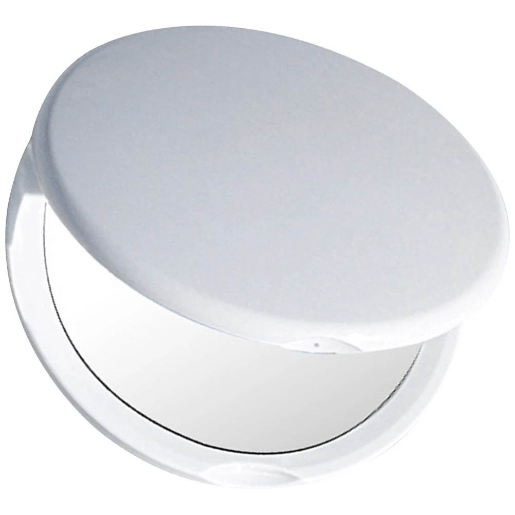 

Magnifying Mirror for Women Makeup Glass Magnifier Travel Foldable White Abs Miss