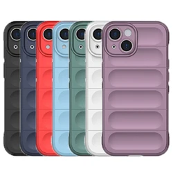 For iPhone 15 Case Silicone Cover For Apple iPhone 15 Pro Max Cover Shockproof Rubber Phone Protect For iPhone 15 Pro Max Case