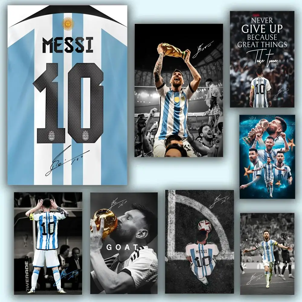 ملقصات جدارية لليونيل ميسي | Lionel Messi Self-Adhesive Wall Decal Poster