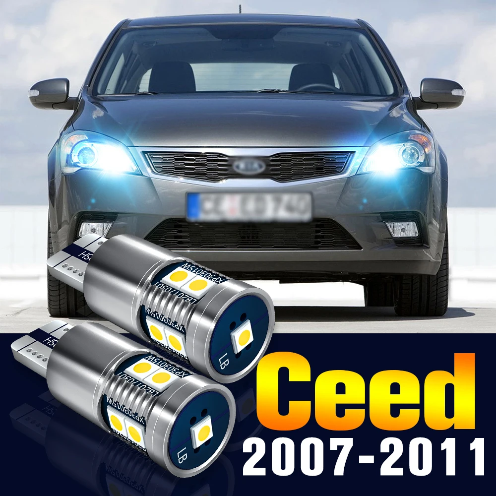 

2pcs LED Clearance Light Bulb Parking Lamp For Kia Ceed 2007-2011 2008 2009 2010 Accessories