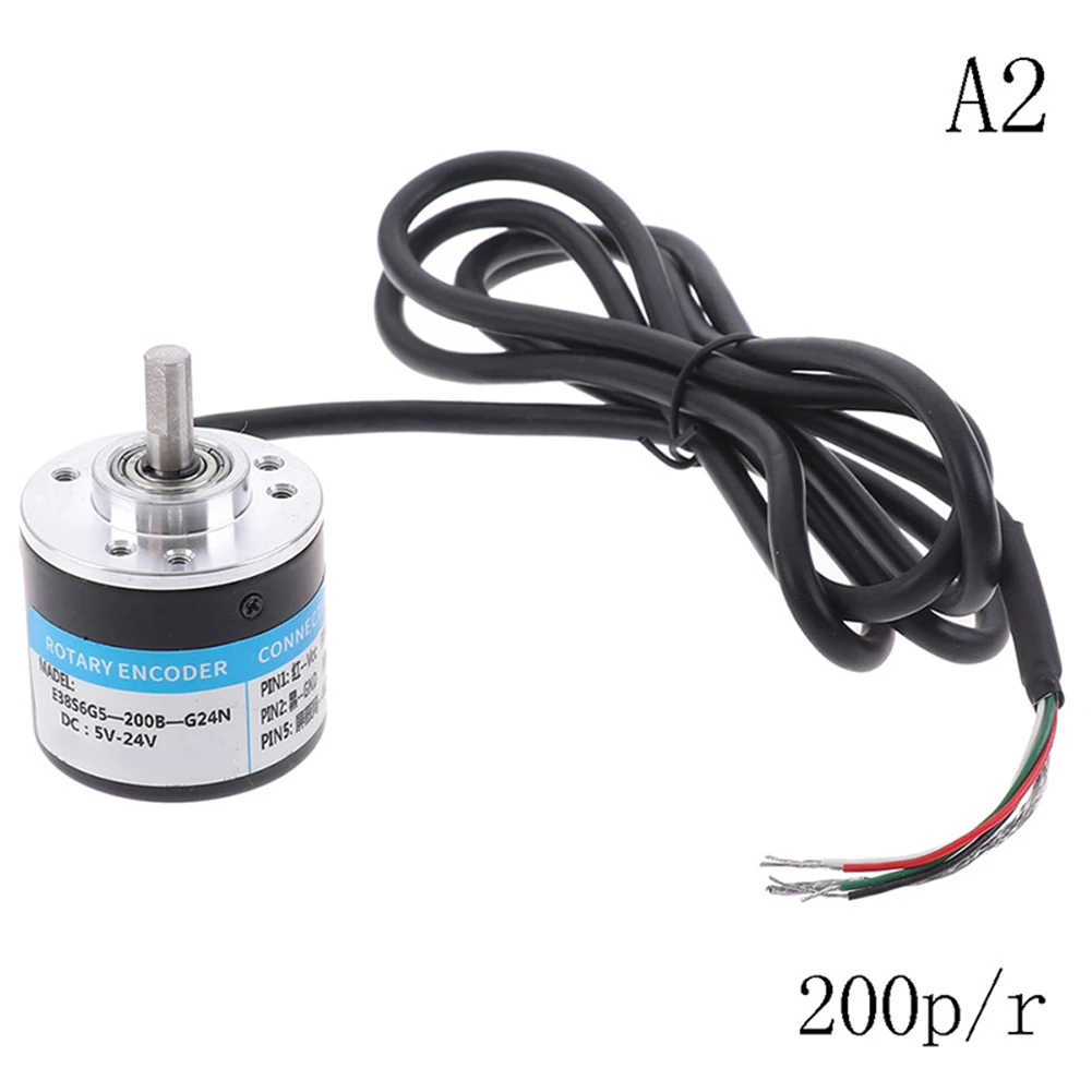 38*35.5mm Incremental Encoder 3 Phase Motion Control Encoder 3-Phase Encoder 0-20KHz Response Frequency 5000 R min for maximum
