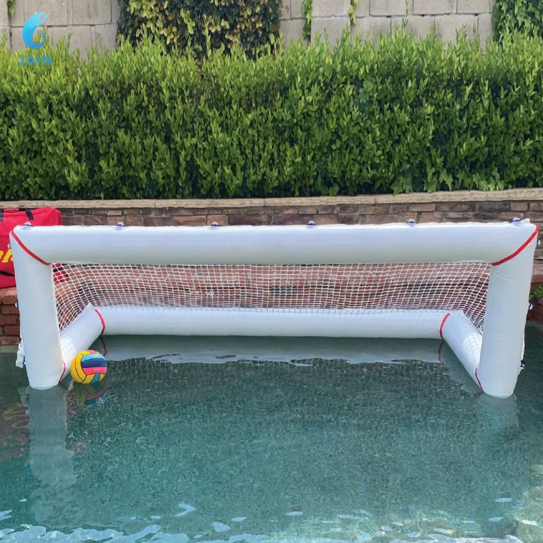 

0,9 мм ПВХ брезент надувные ворота столб надувные водяные ворота поло для бассейна