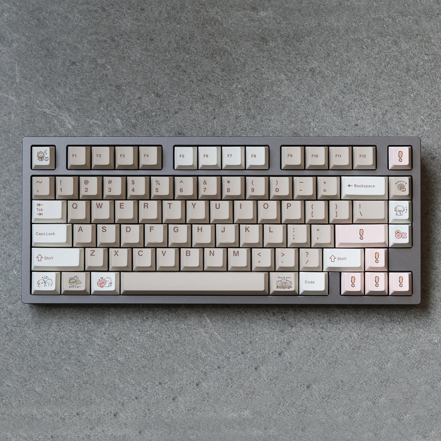

JKDK винтажные сказочные колпачки для клавиш Cherry Profile PBT Dye-Sub для ANSI 100%/80%/60% Alice WKL Split Backspace 2,25U Shift