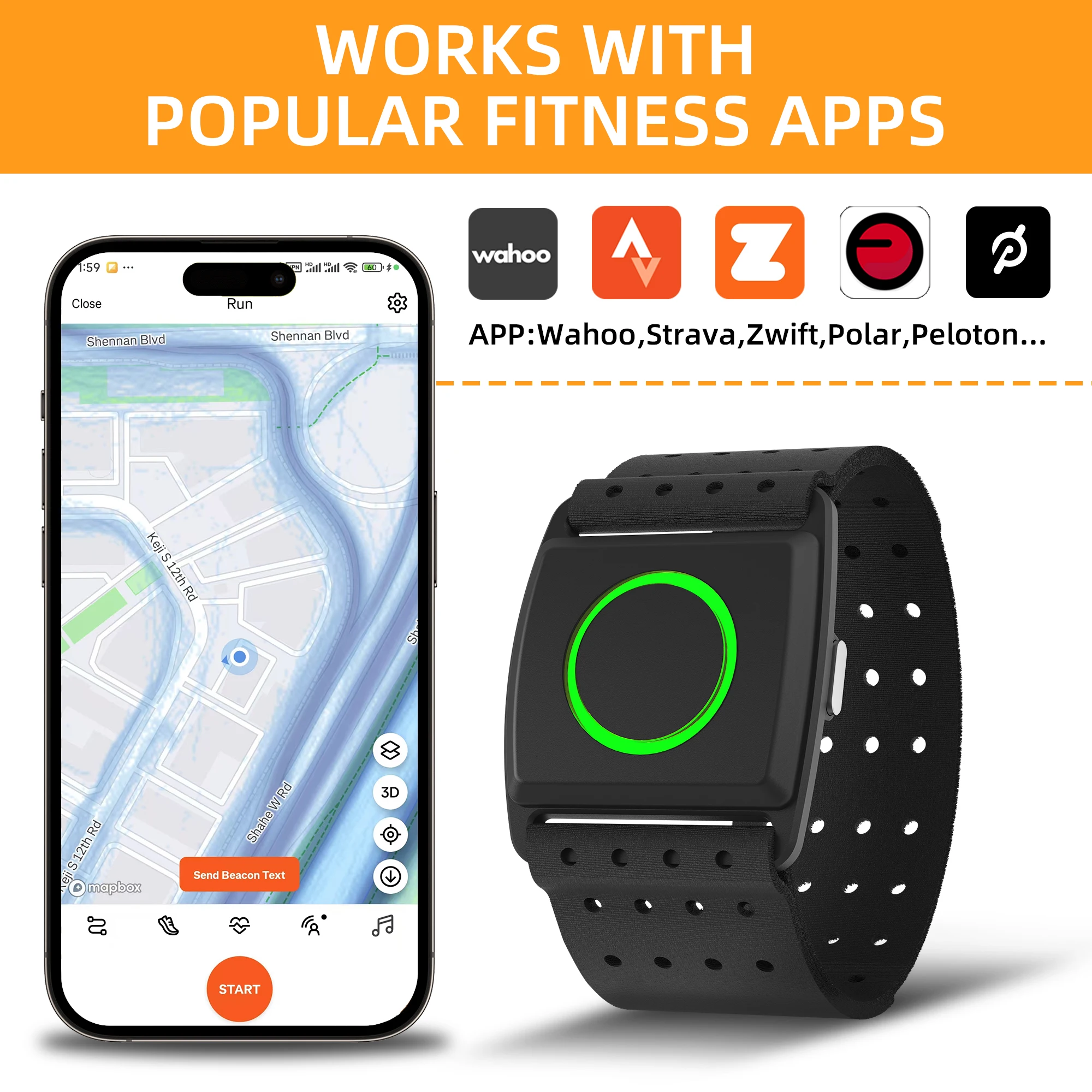 EZON C022 Pro مراقب معدل ضربات القلب حزام الصدر Bluetooth5.1 ANT + HR الاستشعار HRM 5 ATM مقاوم للماء استخدام ل Strava Wahoo Zwift