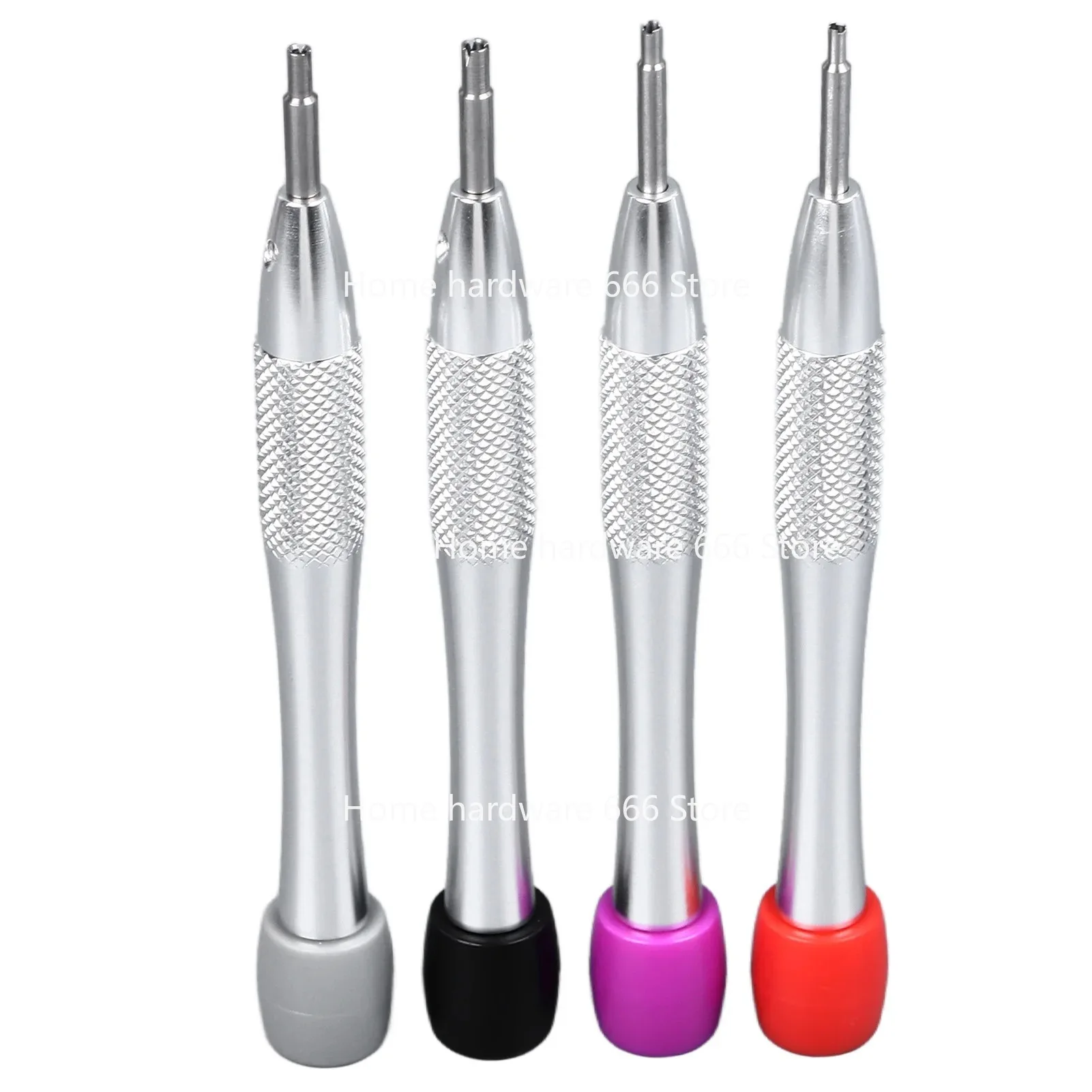 

Инструмент для ремонта часов: набор из 4 отверток для пружин амортизаторов, набор треугольных отверток для установки амортизаторов и отвертка.