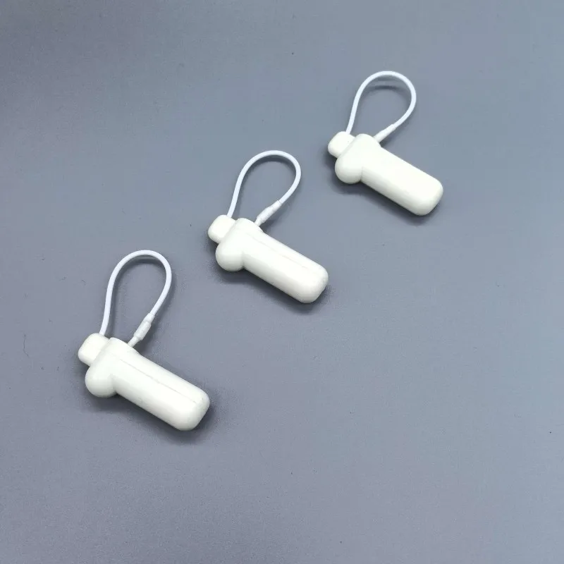 

120 Pieces Rope Anti-Theft Buckle AM 58Khz Hard Tag EAS Supermarket Mall Shoes WithRope Small Hammer