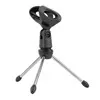 Microphone Tripod Living Streaming Net Singing Microphone Stand Height Adjustable Zinc Alloy Mic Tripod