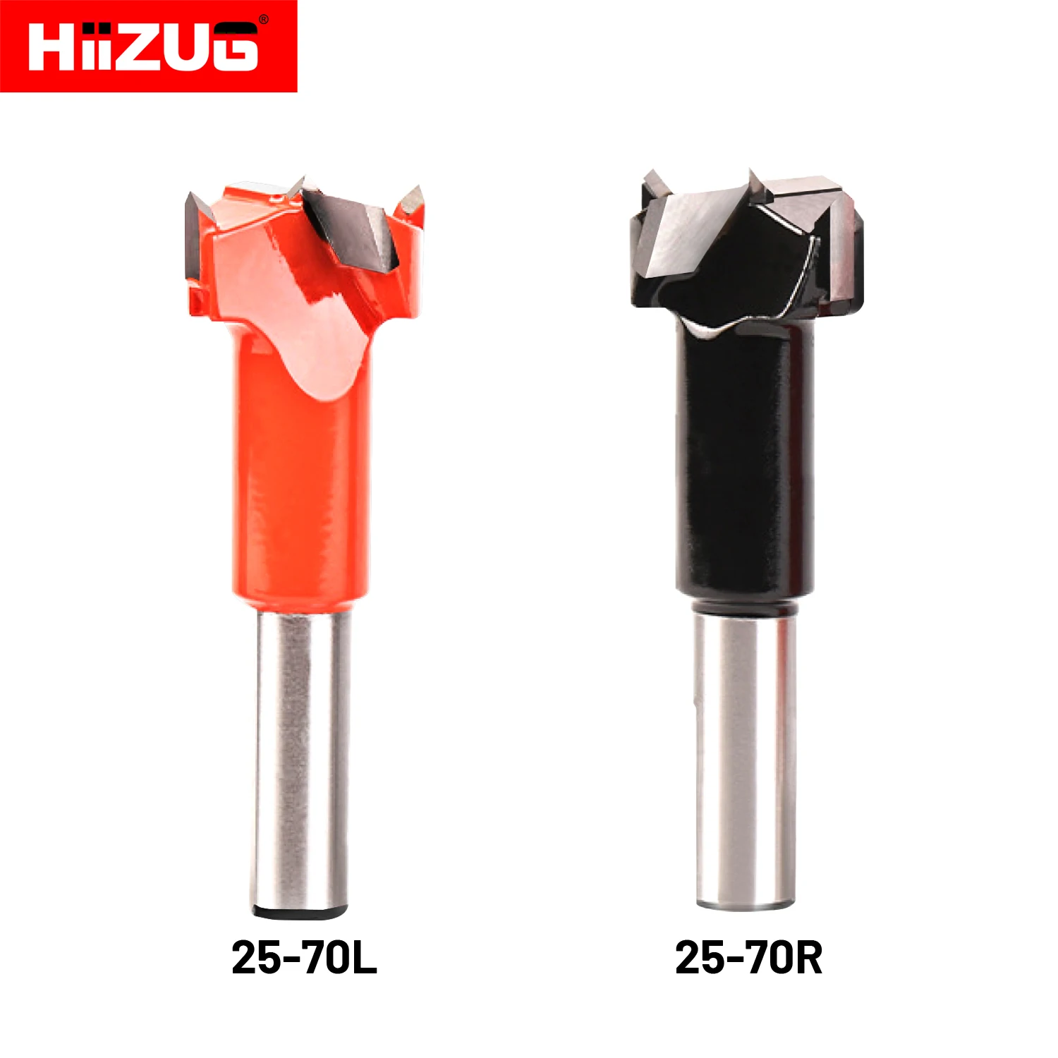 

25x70mm TCT Hinge Boring Hole Drill Bits Left or Right Carbide Forstner Drill Bit for Wardrobe Furniture Wood Drilling 1Pcs