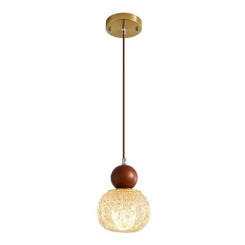 

Bedside small chandelier bedroom French antique chandelier light luxury high sense
