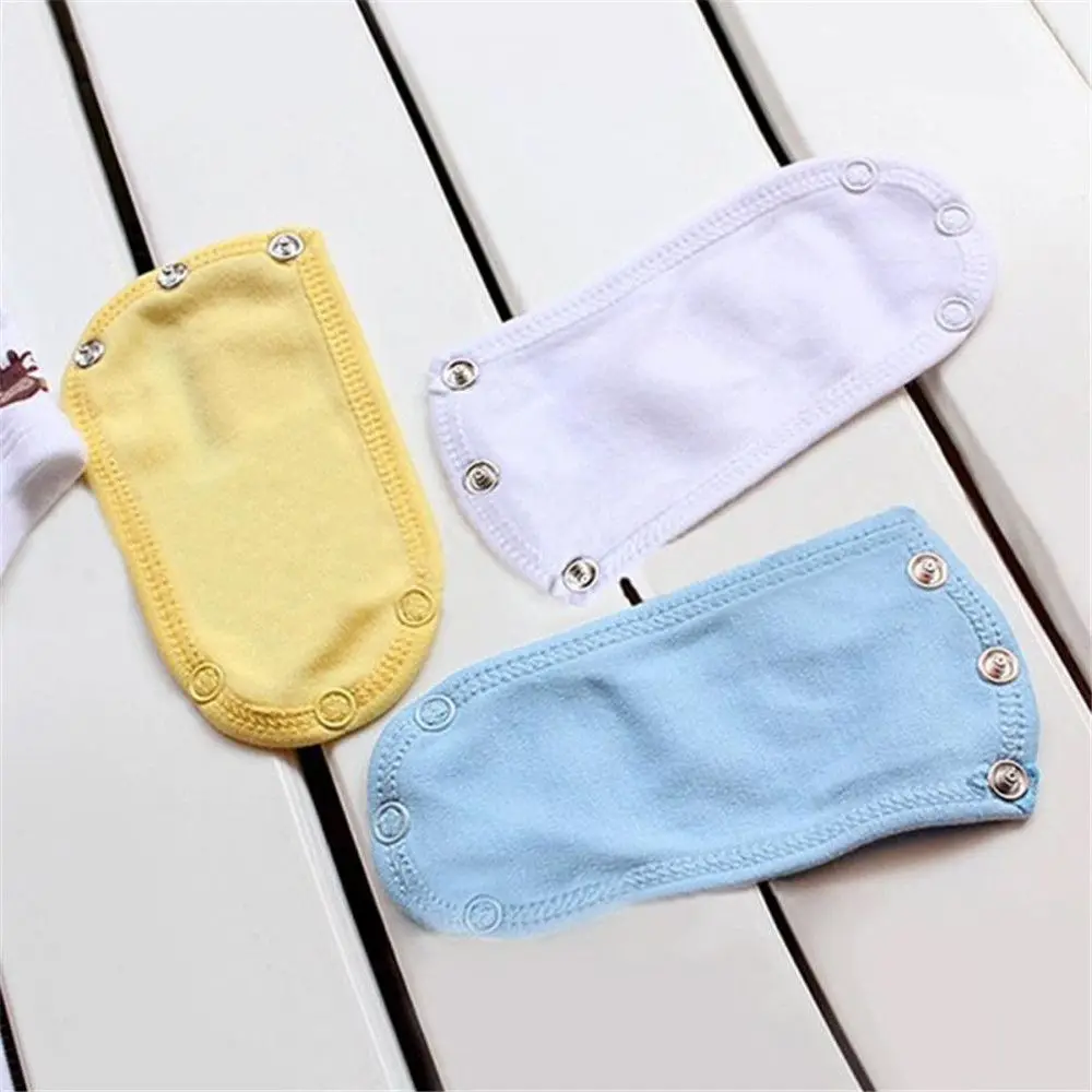 4 Colors New Cotton Bodysuit Extend Jumpsuit Pads Jumpsuit Extend Changing Pads Covers Diaper Lengthen Soft