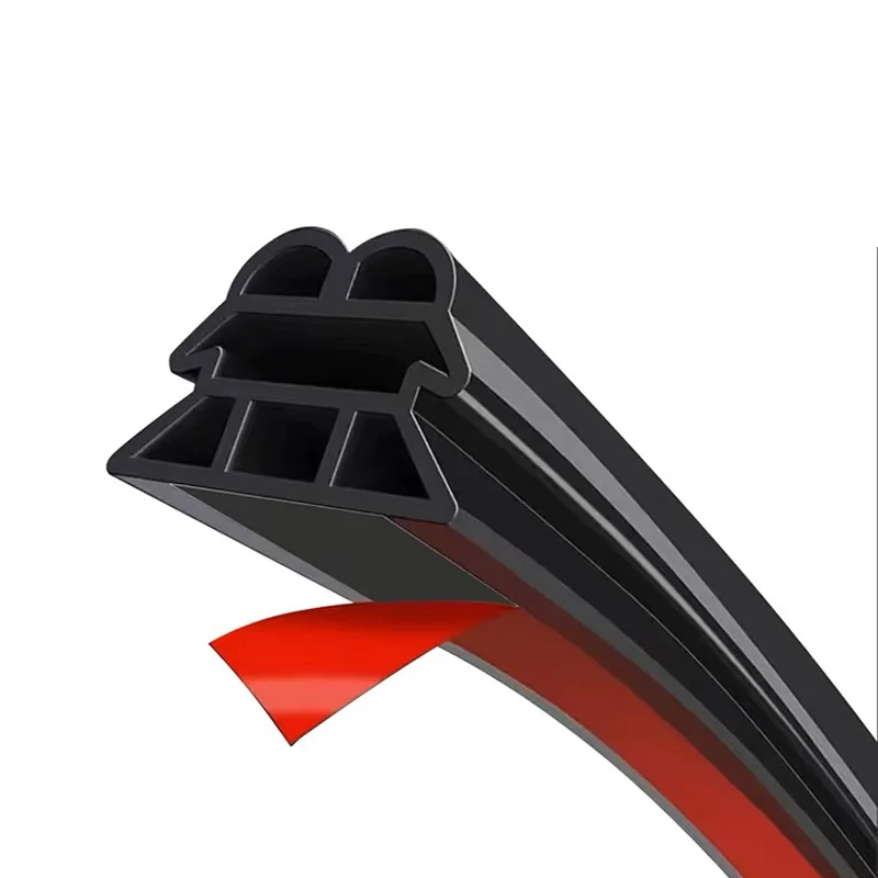 

Резиновая уплотнительная лента для двери автомобиля, 3-слойная уплотнительная лента, резиновая защита для уплотнения, герметик для капота багажника автомобиля, звукоизоляционная лента