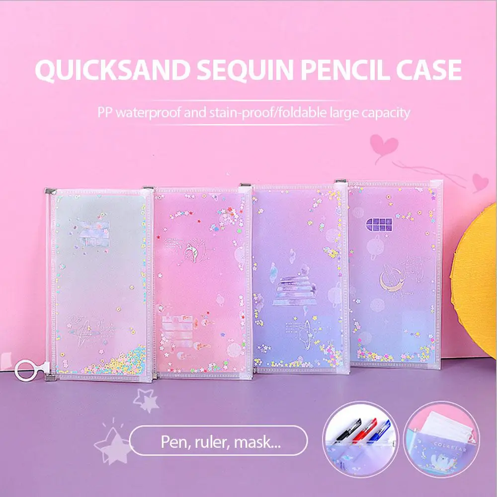 Mask Storage Bag Portable Face Mask Holder Dustproof Zip Pouch Mask Bags Bills Files Lipstick Pencil Stationery Bags