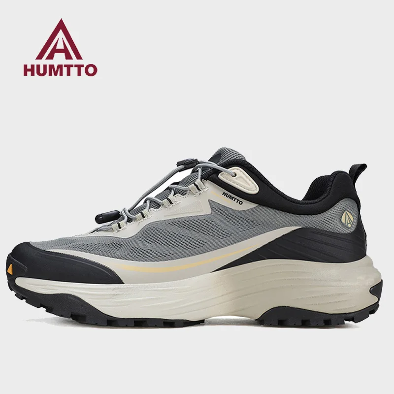 

HUMTTO уличная походная обувь, мужская повседневная обувь, треккинговые ботинки, дышащие кроссовки для бездорожья, противоскользящие кроссовки, кроссовки до щиколотки