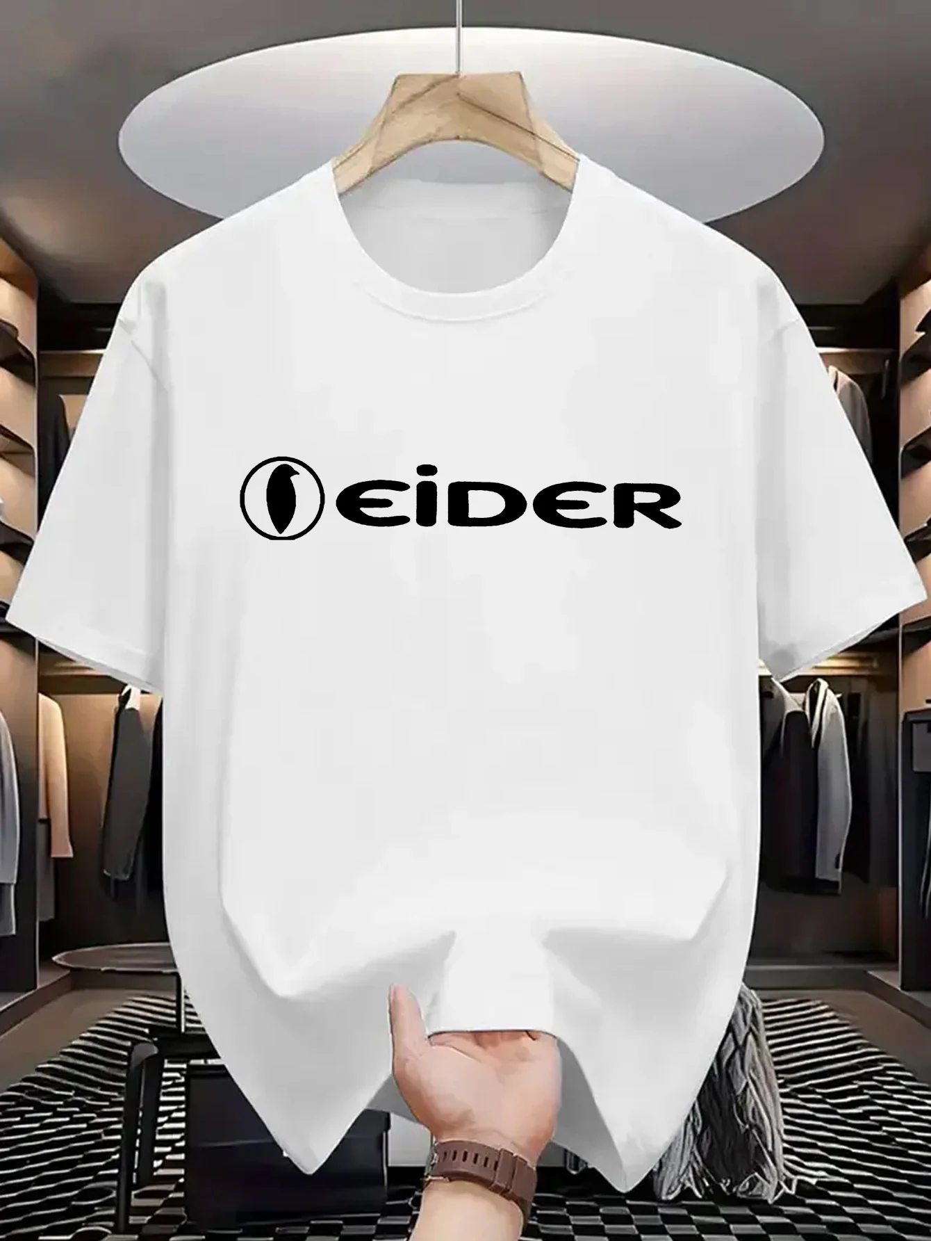 

Men's Summer T-Shirt Alphabet Shirt Fashion Printed Pattern T-Shirt Brand High Quality Short Sleeve Top