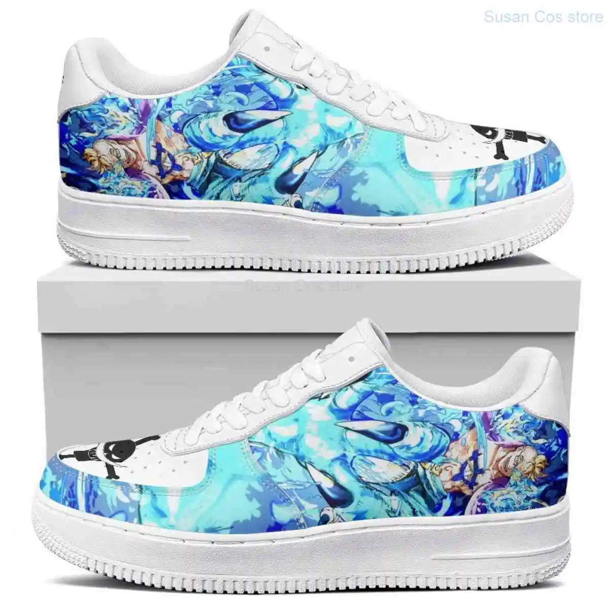 Anime Marco Schoenen De Phoenix Op Maat Gemaakte Sneakers Laag Uitgesneden Schoenen Versie Schattige Stripstijl Geschenken Mannelijke Vrouwelijke Cosplay Accessoire