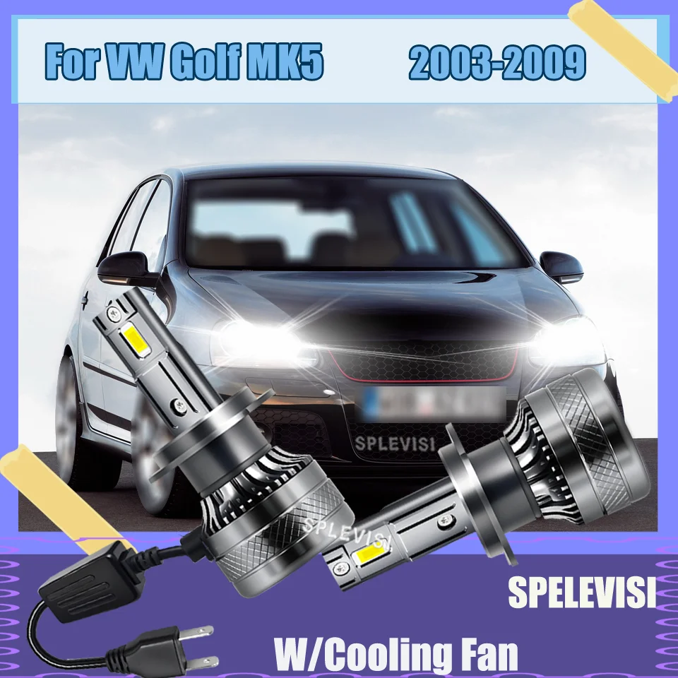 

20000LM H7 Car led Headlight Bulb High-Luminosity Easy to Replace For Volkswagen VW Golf MK5 2003 2004 2005 2006 2007 2008 2009