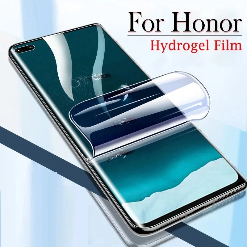 Full Cover Hydrogel Film For Honor 10 20 30 10 Lite 20 Pro 30 Lite Srceen Protector For Honor 9 9X 8X 8A 9A 8C 9C 10i 20i 30i