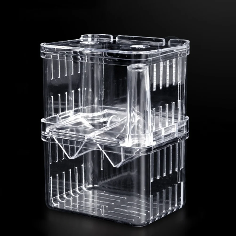 

Fish Breeding Box Transparent Plastic Hatchery Tank For Fry Protection Isolation Incubator Aquarium Fish Container