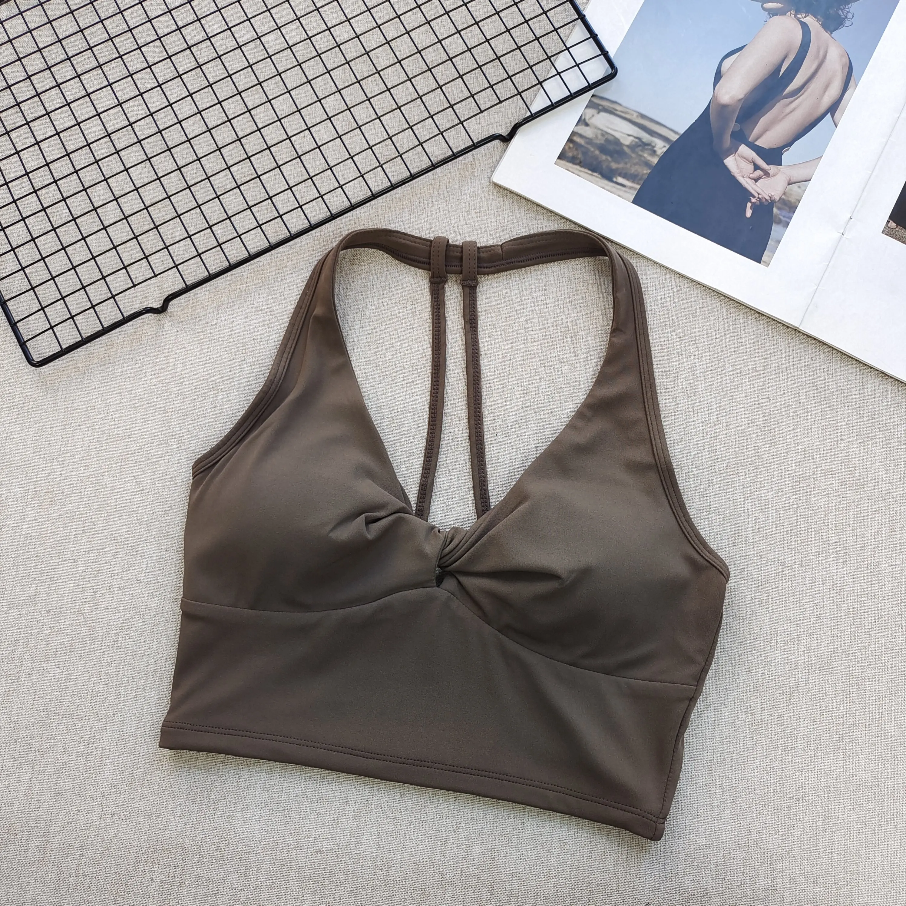 Bra Olahraga Wanita, Desain Tw - Pilates Yoga Training ulasan dan harga