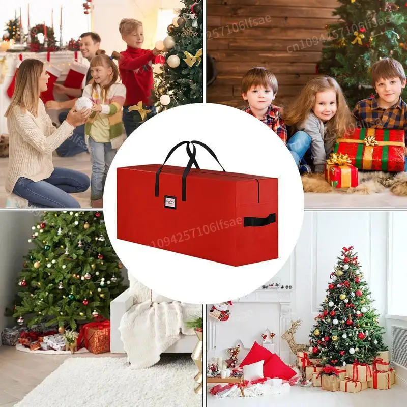 Christmas Tree storage bag Heavy duty Christmas container Xmas Storage Container Large Size Tree Bag for Home Xmas
