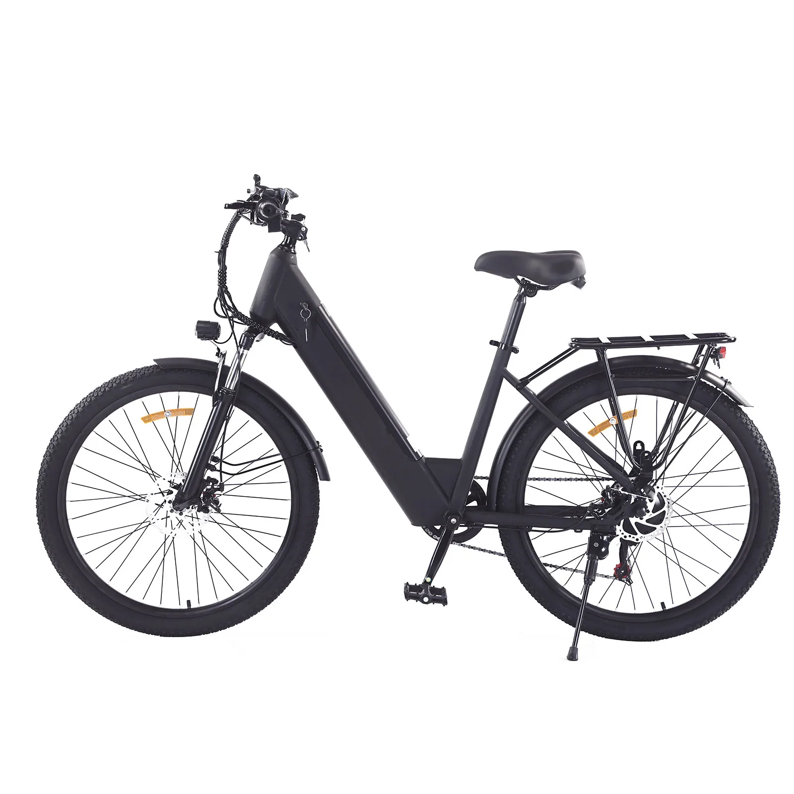 

Electric City Bike for Women and Men 36V Removable Battery 26inch Electric Bicycle 7-Speed E Mountain Bike
