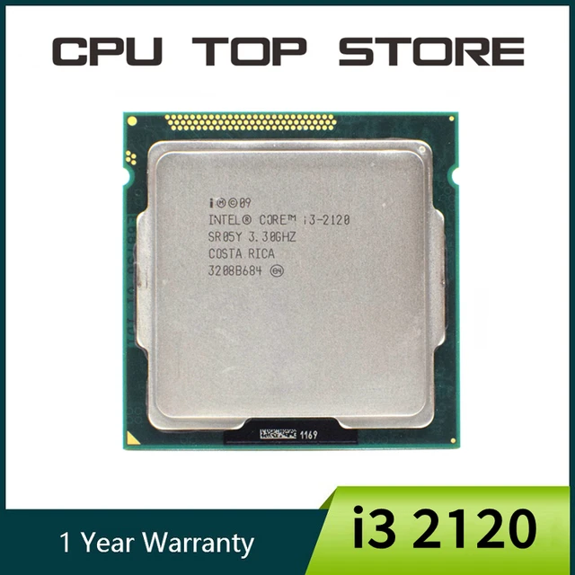 Used Core i3 2120 Processor 3.3GHz 3MB Cache Dual Core Socket 1155 65W Desktop CPU