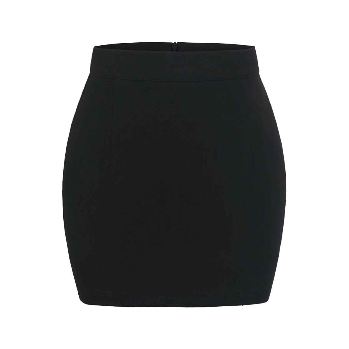 Miniröcke für Bürodame, figurbetonte Röcke für Damen, elegant, kausal, solide Röcke mit hoher Taille, figurbetonte Röcke für Damen mit Shorts