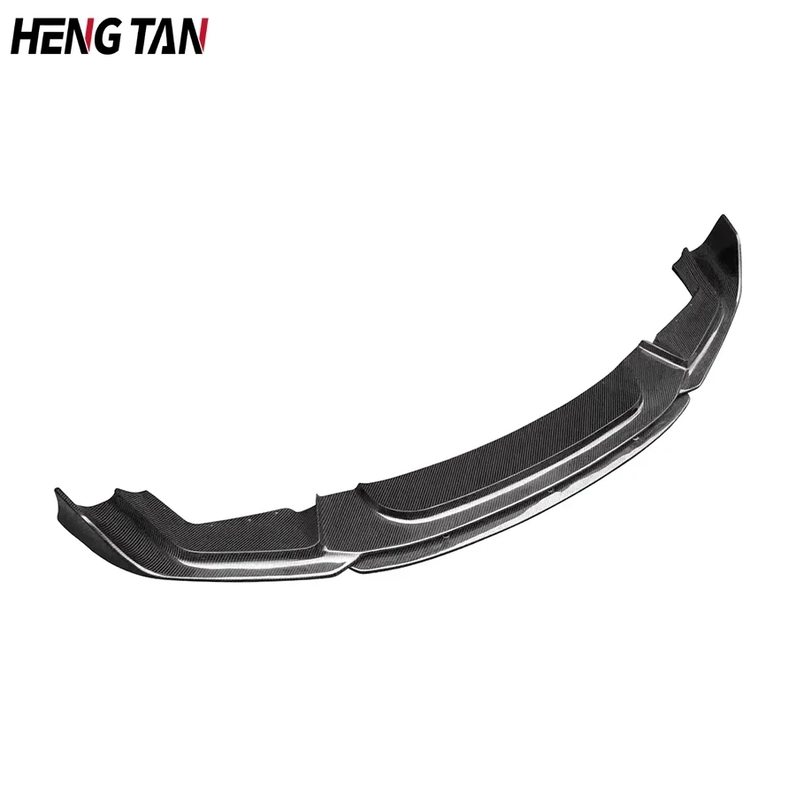 For BMW M2 F87 M2C BP Style Carbon Fiber Diffuser Car Front Bumper Lip Front lip Front Chin Spoiler Upgrade body kit