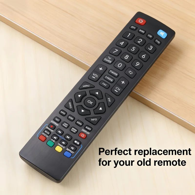 Remote Control for Blaupunkt Technika TV, Replacement for 22F22B-FHD 24E21B-FHD 24F22B-HD/DVD 24F22W-HD/DVD, Easy to Use TV Remo