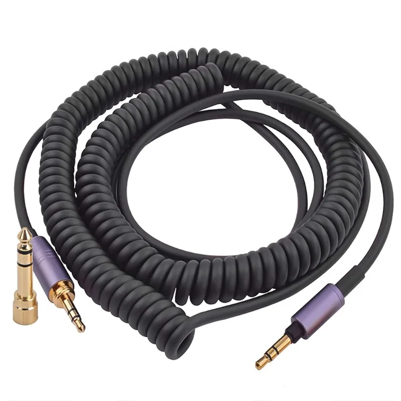 Triângulo de ferro Bluetooth Headset Cable, Spring Wire Acessórios, M50xbt2 M20xbt M50x BT, BT, 6.35