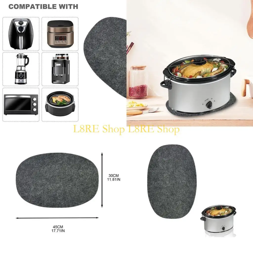 L8RE Овальная медленная плита теплостойкость