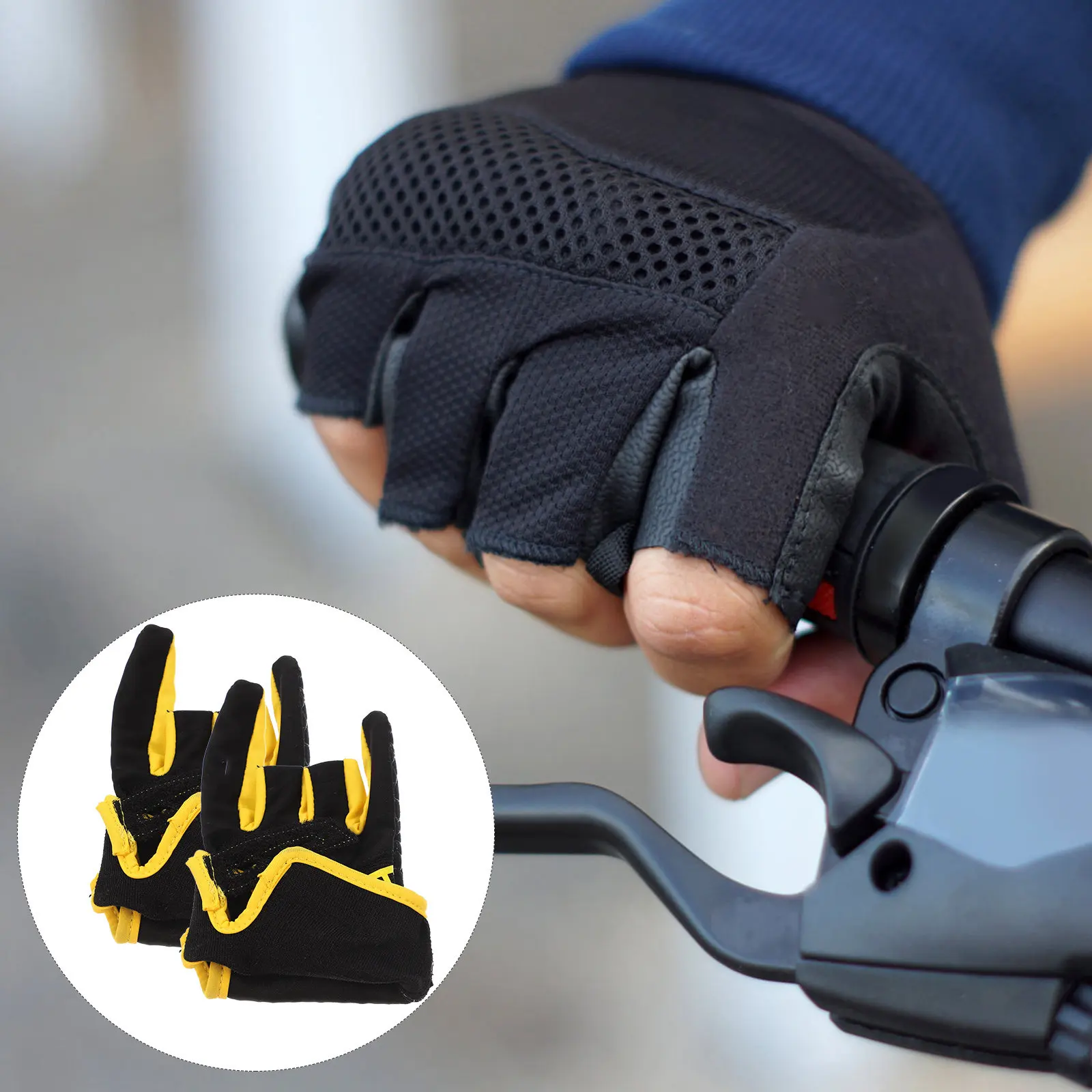 

1Pair Bowling Gloves Professional Grade Anti-Slip Silicone Pattern Enhanced Grip Flexible 3-Finger Exposure Breathable Sports