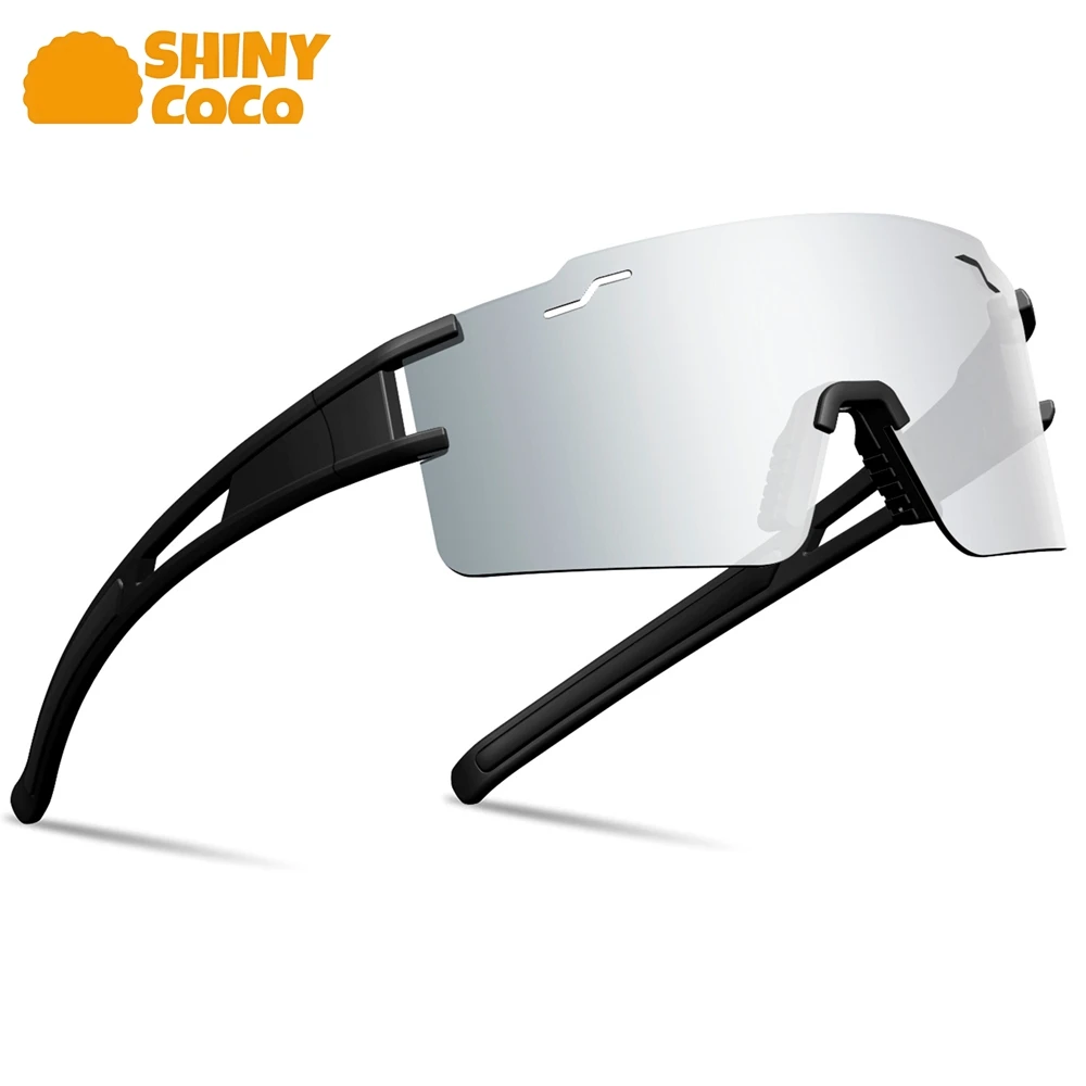

ShinyCoCo Luxury Brand Outdoor Cycling Eye Protection Polarized Sunglasses Cycling Sports Frameless Sandstorm Goggles Glasses