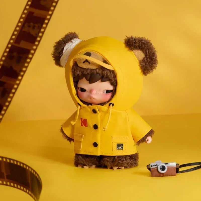 POP MART Hirono Kodak Serie Kawaii Anime Actionfigur Blind Box - Überraschungs-Mystery-Puppen als Geschenk für Mädchen