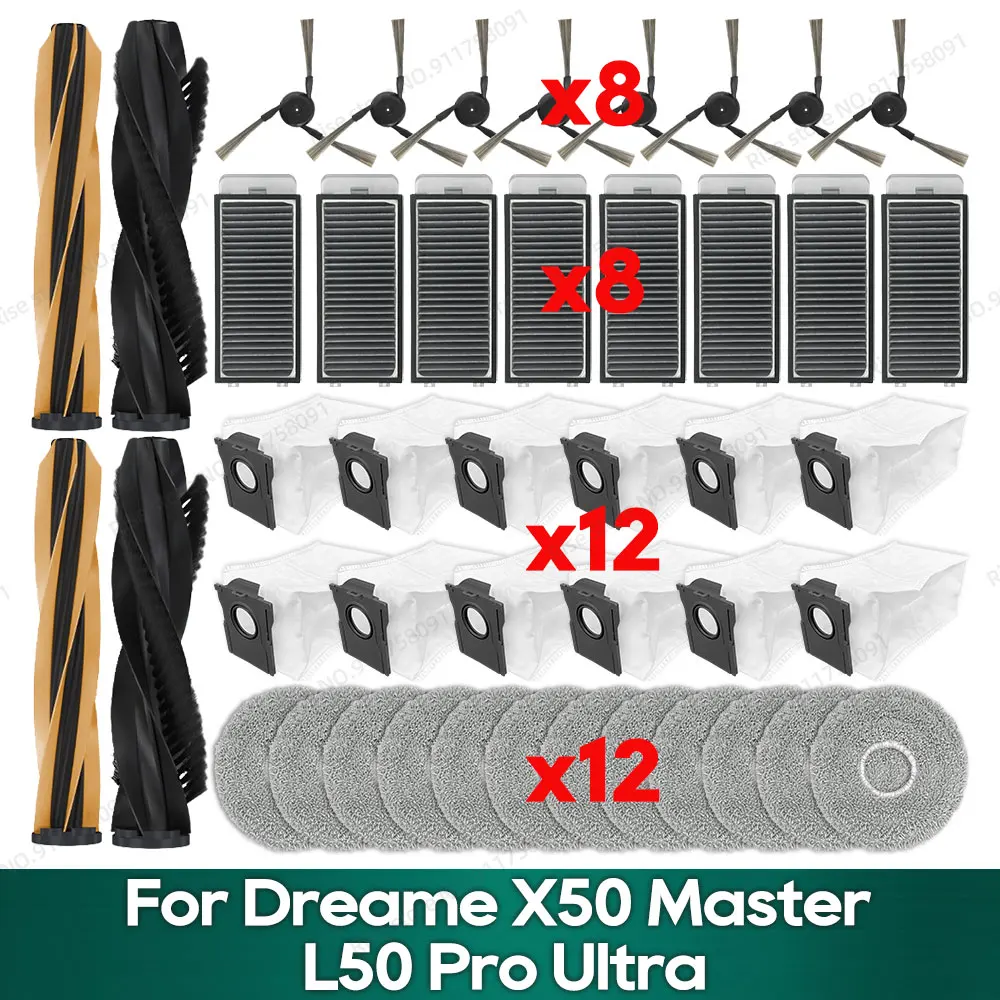 Kompatibel für Dreame Matrix 10 Ultra / X50 Master / L50 Pro Ultra / L40S Pro Ultra Zubehör Ersatzteile