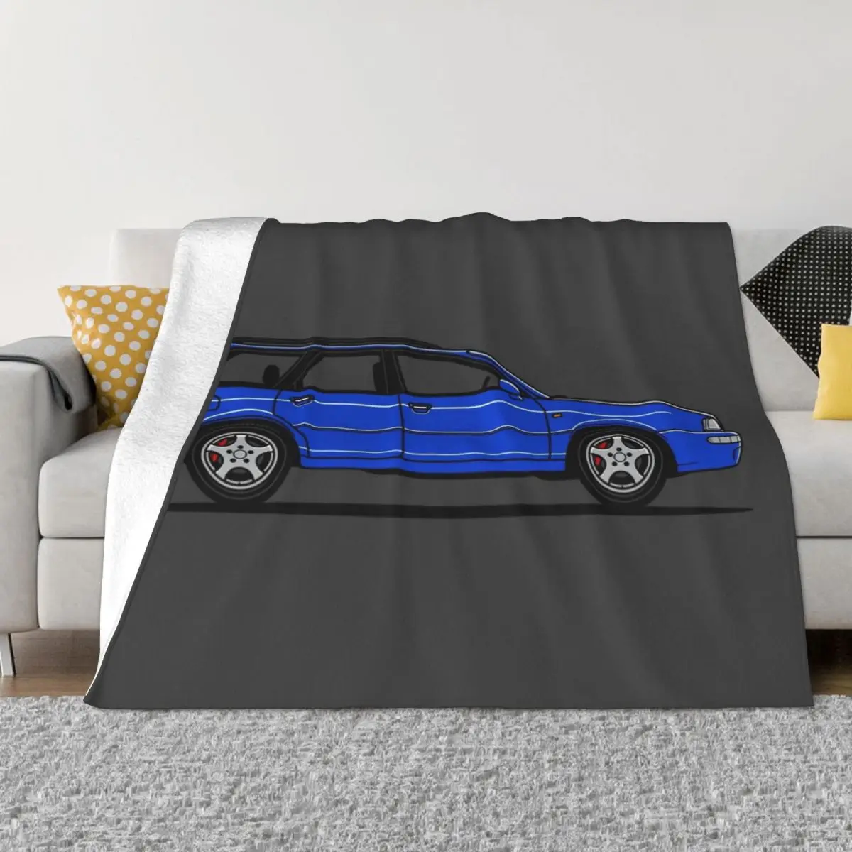 

RS2 Road Car Throw Blanket Nap Blanket Polar blanket Camping manga