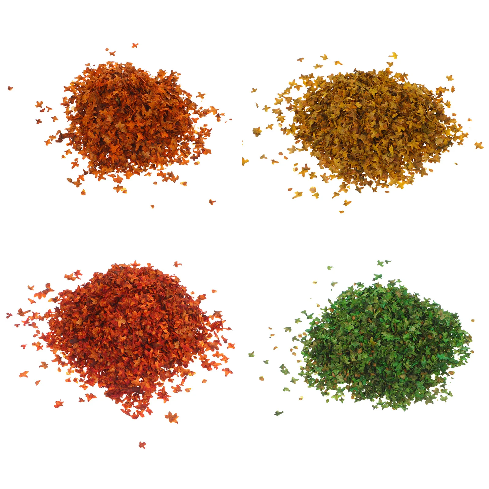 33ml colorido folhas de bordo decoração diy amigável personalizado decorações de outono casa material de base em miniatura folhas soltas de outono