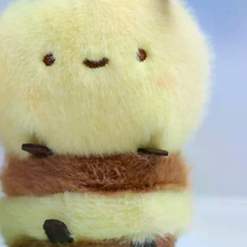 Bee Doll Pendant Key Chain Stylish Backpack Purse Doll Pendant Plush Girl Gift Pendant Car Interior Cute Insect Keychain