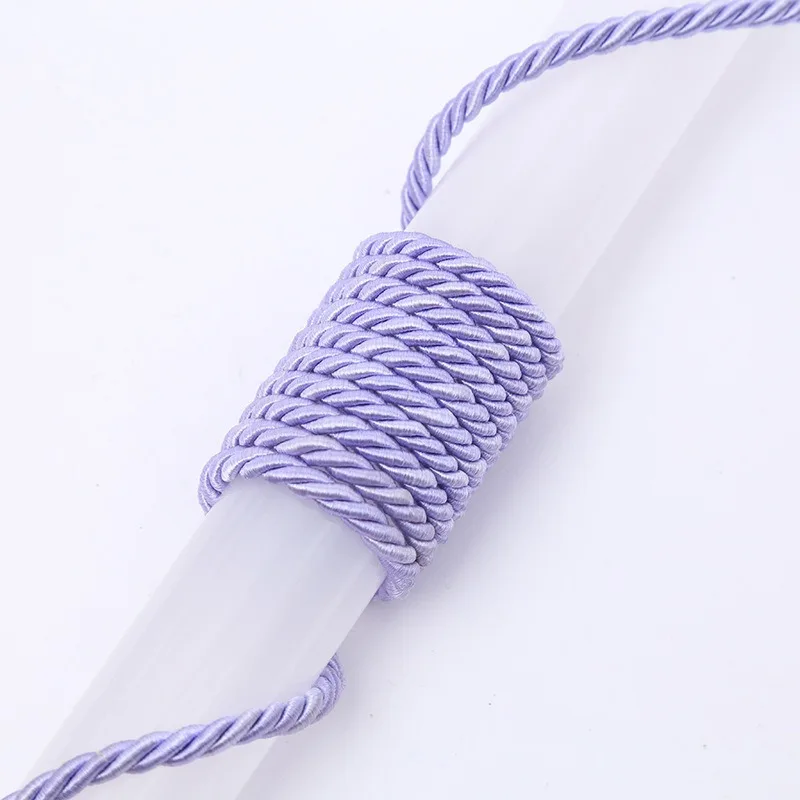10 Meters/Lot 3/4/5mm Strands Polyester Rope For Costume Jewelry Gift Box Decoration Rope DIY Handmade Home Textile Decoration