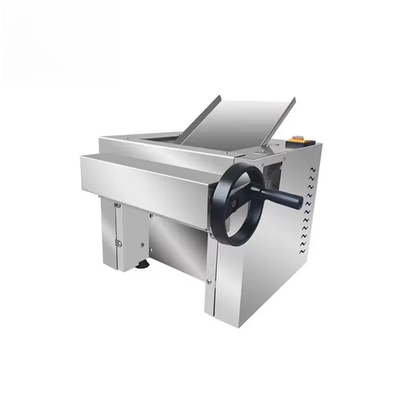 Small Electric Desktop Table Top Dough Sheeter Pizza Stainless Steel Automatic Dough Press Machine Noodle 220V Engine Core