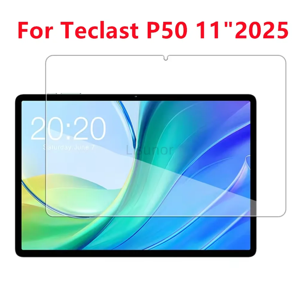 1 PCS 9H Tempered Glass Screen Protector For Teclast M50S P50T T50 T60 Pro T65 Max Plus Mini 8.7 11 13.4 Inch HD Protective Film