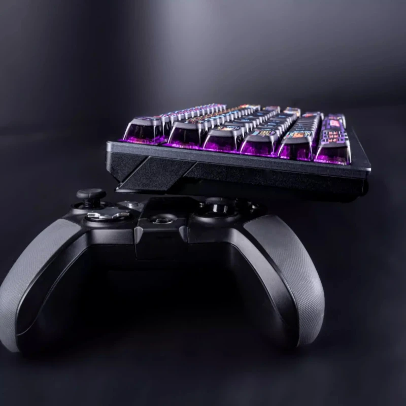 

Новые киберпанк-кейкапы PBT, 122 клавиши, профиль ASA, полупрозрачные, для механических клавиатур с переключателями MX (96, 98, 104, 108 клавиш)