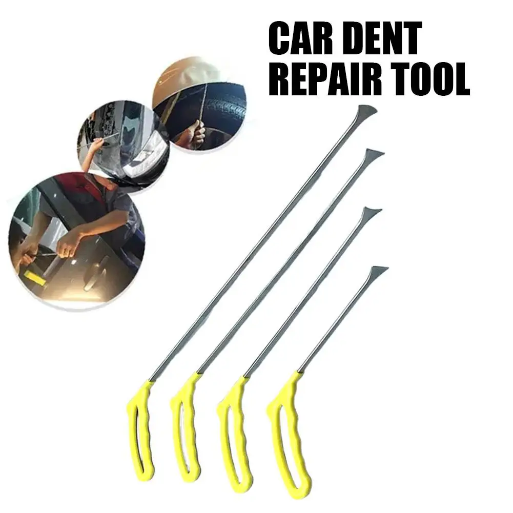 

Car Paintless Dent Removal Tools Flat Shovel Stainless Auto Dent Repair Body Crow Steel Tool Professional Accessories Bar F4n2