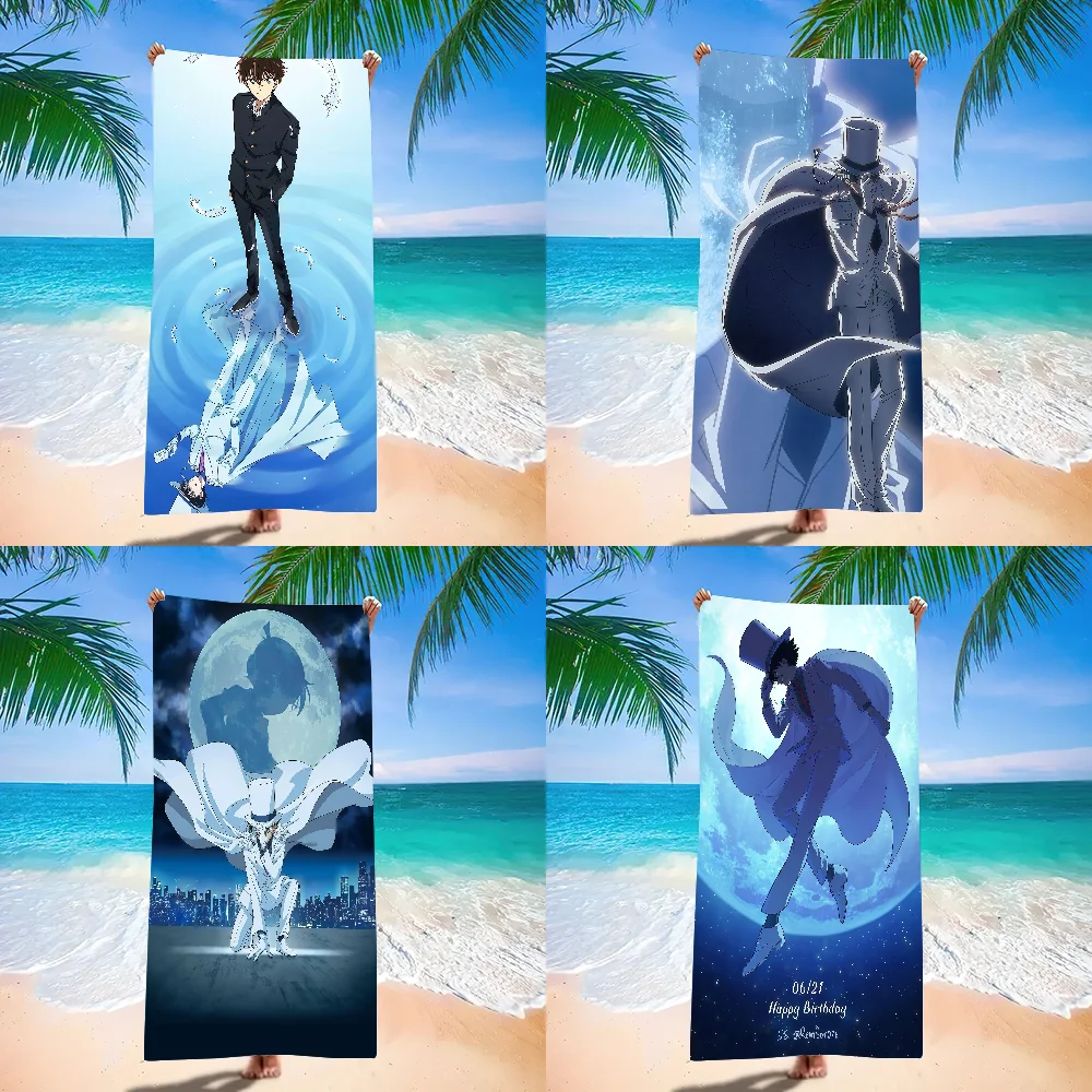 

Anime Kid the Phantom Thief Towel Beach Towel Large Size Outdoor Travel Camping Absorbent toallas Towels Summer Swimming