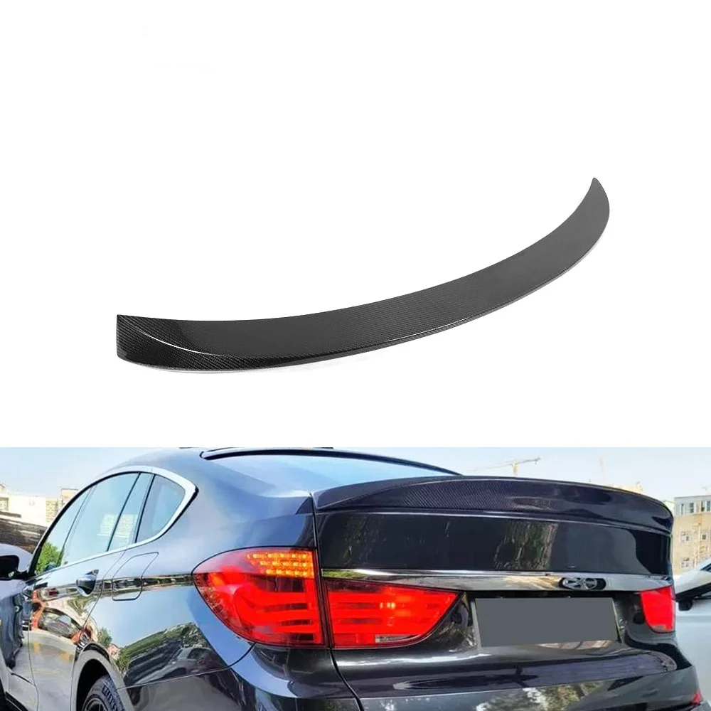 

Carbon Fiber F07 GT Rear Spoiler For BMW 5 Series Gran Turismo GT 2010-2012 Rear Wings Top Wings Black Lip Trunk Wing Body Kit