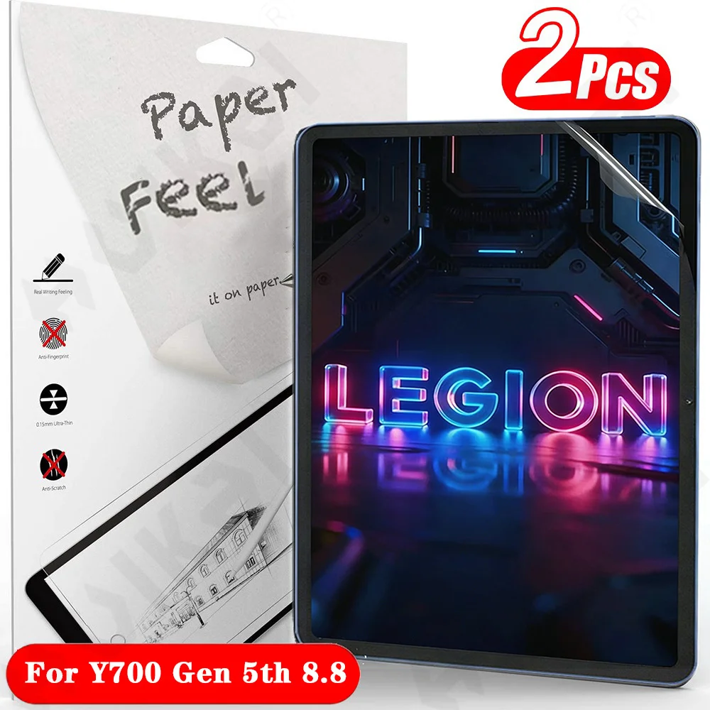 5 Pcs Hrdrogel Film For Legion Gen 5 2026 8.8 For Legion Y700 5th 2026 Transparent TPU High Sensitivity Protective Film Back