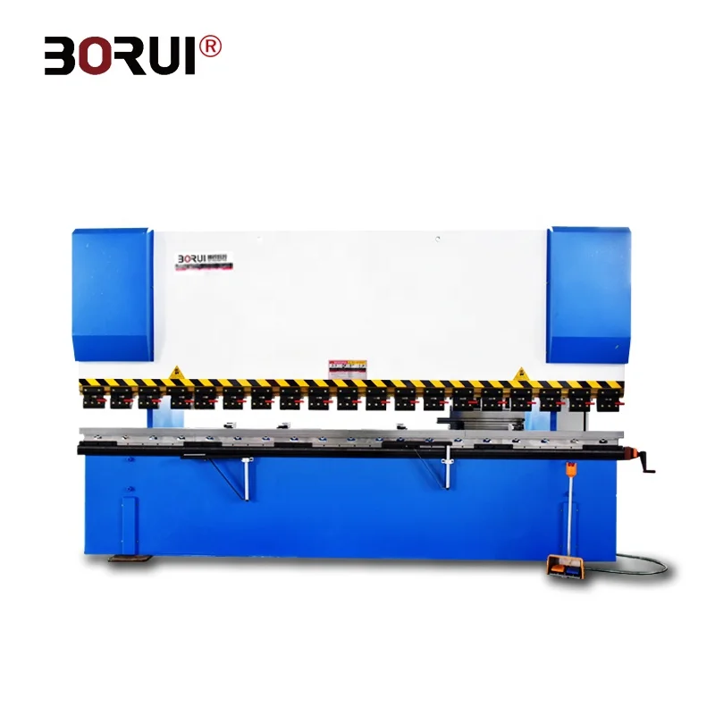 Cnc Sheet Metal Steel Hine Wc67k 125T/3200 6+1 Axis Hydraulic Press Brake Stainless Plate Bending 120