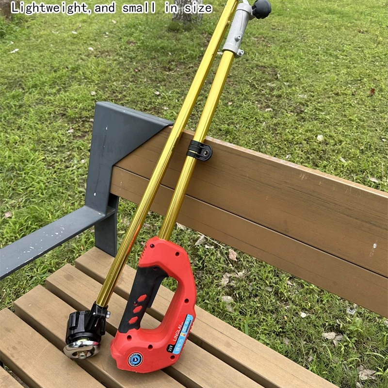 Front-mounted Brushless Lithium-ion Battery Lawn Mower, Rechargeable, Multi-functional Backpack Brush Cutter Agricultural Tools